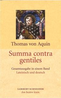 Buch Cover Summa contra gentiles