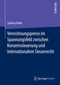 Buch Cover Verrechnungspreise im Spannungsfeld zwischen Konzernsteuerung und internationalem Steuerrecht