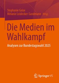 Buch Cover Die Medien im Wahlkampf