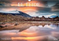 Buch Cover El Teide, Teneriffa (Wandkalender 2014 DIN A3 quer)