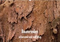 Buch Cover Baumrinden- schützend und vielfältig (Wandkalender 2014 DIN A2 quer)