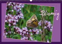 Buch Cover Blumig (Wandkalender 2014 DIN A3 quer)