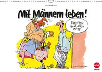 Buch Cover Butschklo: Mit Männern Leben! (Wandkalender 2014 DIN A3 quer)