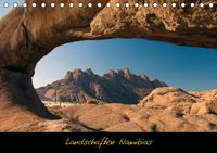 Buch Cover Landschaften Namibias (Tischkalender 2014 DIN A5 quer)