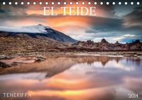 Buch Cover El Teide, Teneriffa (Tischkalender 2014 DIN A5 quer)