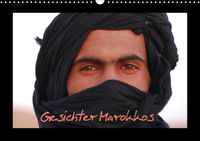 Buch Cover Gesichter Marokkos (Wandkalender 2014 DIN A3 quer)