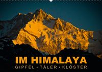 Buch Cover Im Himalaya: Gipfel, Täler und Klöster (Wandkalender 2015 DIN A2 quer)