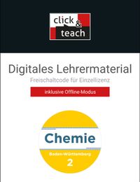Buch Cover Chemie Baden-Württemberg - neu / Chemie BW click & teach 2 Box