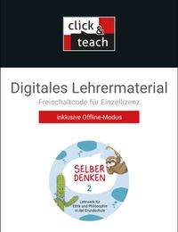 Buch Cover Selber denken / Selber denken click & teach 2 Box