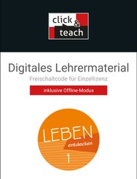 Buch Cover Leben entdecken – Sekundarstufe I / Leben entdecken click & teach 1 Box