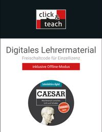 Buch Cover Lateinlektüre digital / Caesar – Machtmensch click & teach Box
