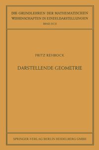 Buch Cover Darstellende Geometrie