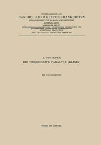 Buch Cover Syphilitische Geistesstörungen · Psychosen des Rückbildungs- und Greisenalters · Epileptische Reaktionen und Epileptische Krankheiten