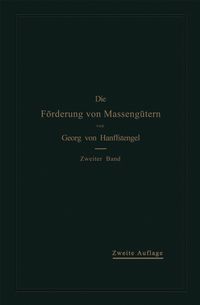 Buch Cover Die Förderung von Massengütern
