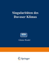 Buch Cover Singularitäten des Davoser Klimas