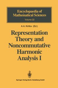 Buch Cover Representation Theory and Noncommutative Harmonic Analysis I