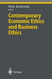Buch Cover Contemporary Economic Ethics and Business Ethics