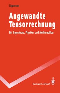 Buch Cover Angewandte Tensorrechnung