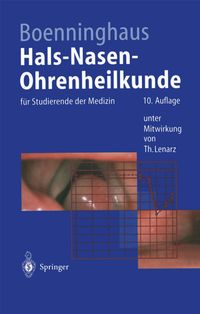 Buch Cover Hals-Nasen-Ohrenheilkunde