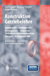 Buch Cover Konstruktive Getriebelehre
