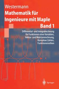 Buch Cover Mathematik für Ingenieure mit Maple