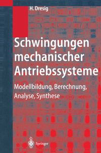 Buch Cover Schwingungen mechanischer Antriebssysteme