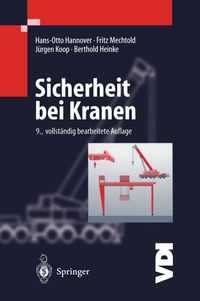 Buch Cover Sicherheit bei Kranen