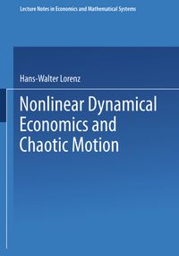 Buch Cover Nonlinear Dynamical Economics and Chaotic Motion
