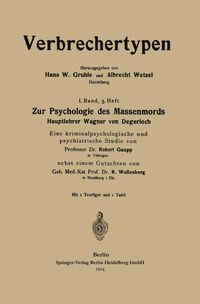 Buch Cover Zur Psychologie des Massenmords