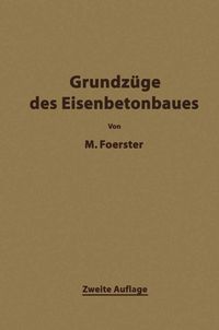 Buch Cover Die Grundzäge des Eisenbetonbaues
