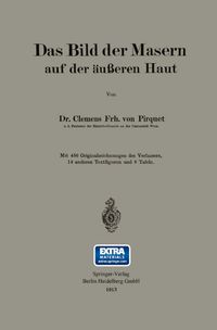 Buch Cover Das Bild der Masern auf der äußeren Haut