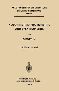 Buch Cover Kolorimetrie · Photometrie und Spektrometrie
