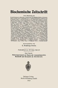Buch Cover Fütterungsversuch an Ziegen mit Ammoniumacetat, Harnstoff und Hornmehl als Eiweißersatz