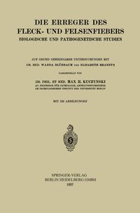 Buch Cover Die Erreger des Fleck- und Felsenfiebers