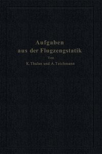 Buch Cover Aufgaben aus der Flugzeugstatik
