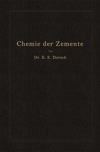 Buch Cover Chemie der Zemente (Chemie der hydraulischen Bindemittel)
