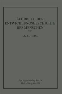 Buch Cover Lehrbuch der Entwicklungsgeschichte des Menschen