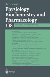 Buch Cover Reviews of Physiology, Biochemistry and Pharmacology