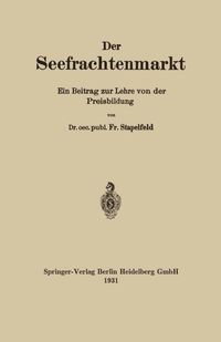 Buch Cover Der Seefrachtenmarkt