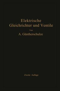 Buch Cover Elektrische Gleichrichter und Ventile