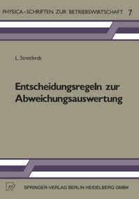 Buch Cover Entscheidungsregeln zur Abweichungsauswertung