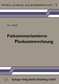 Buch Cover Fixkostenorientierte Plankostenrechnung