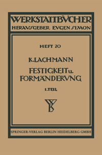 Buch Cover Festigkeit und Formänderung