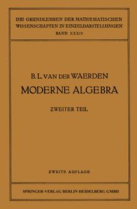 Buch Cover Moderne Algebra