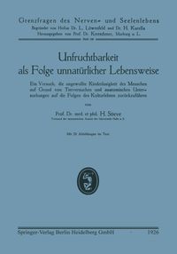 Buch Cover Unfruchtbarkeit als Folge unnatürlicher Lebensweise