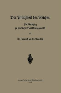 Buch Cover Der Pflichtteil des Reiches