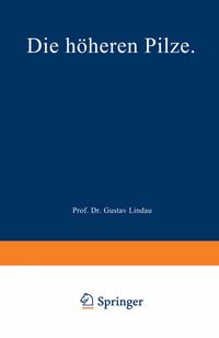 Buch Cover Die höheren Pilze