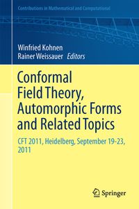 Buch Cover Conformal Field Theory, Automorphic Forms and Related Topics