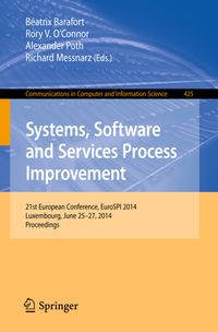 Buch Cover Systems, Software and Services Process Improvement