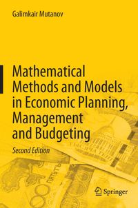 Buch Cover Mathematical Methods and Models in Economic Planning, Management and Budgeting